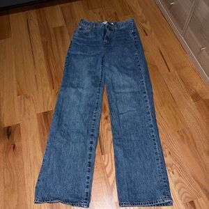 Aritzia High-Rise Baggy Leg Jeans